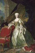 Portrait of Maria Teresa Rafaela of Spain Jean Baptiste van Loo